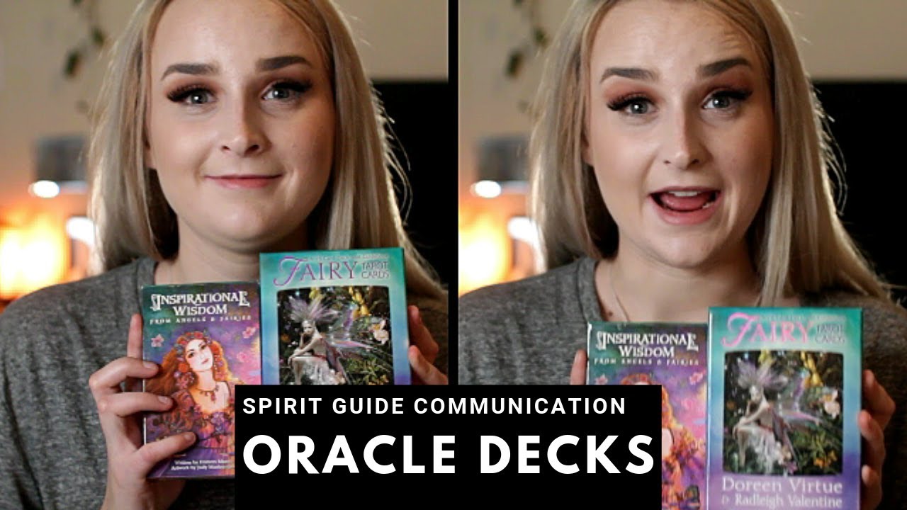 SPIRIT GUIDE COMMUNICATION WITH ORACLE CARDS || Beginner's Process for Oracle Cards