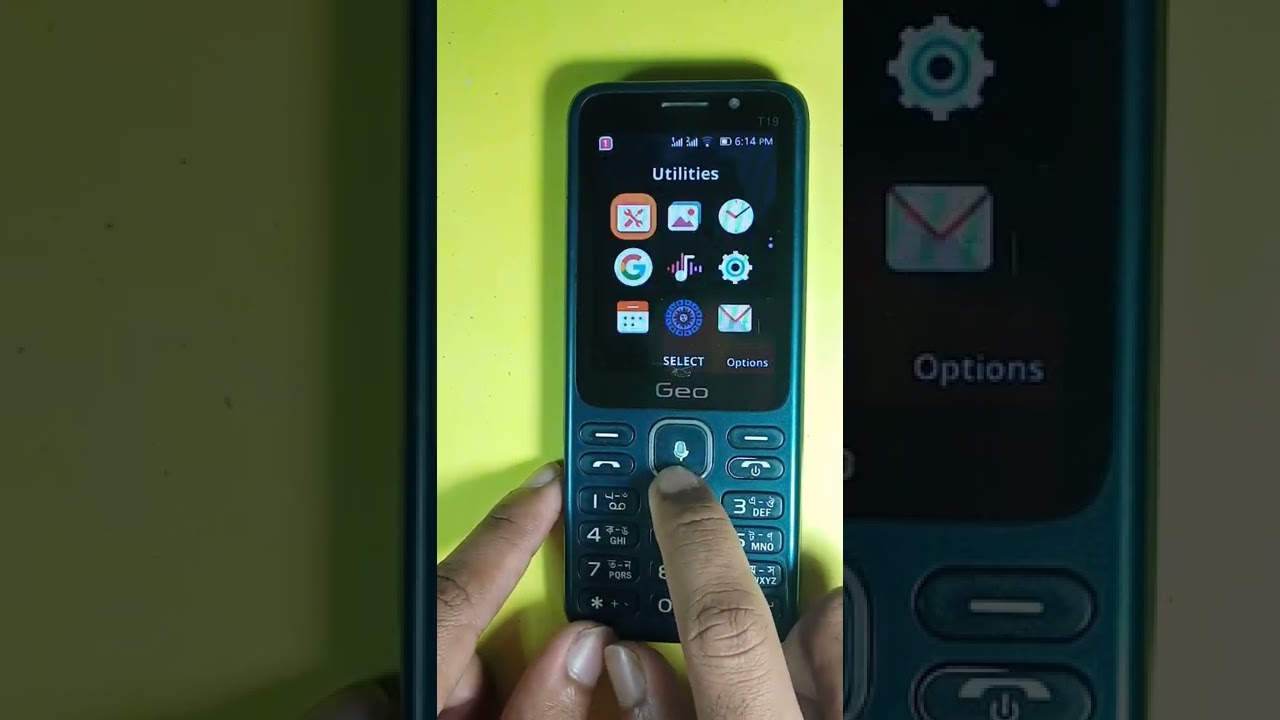 How to take screenshot on GEO Phone T19#geophone#shorts