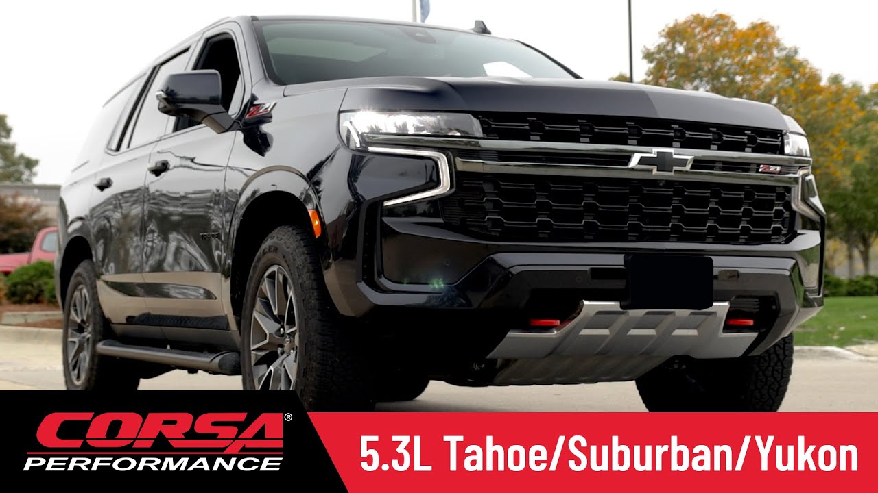 CORSA® Performance 2021+ Tahoe, Yukon, Suburban, Yukon XL 5.3L V8 Cat-back exhaust system (Sport)