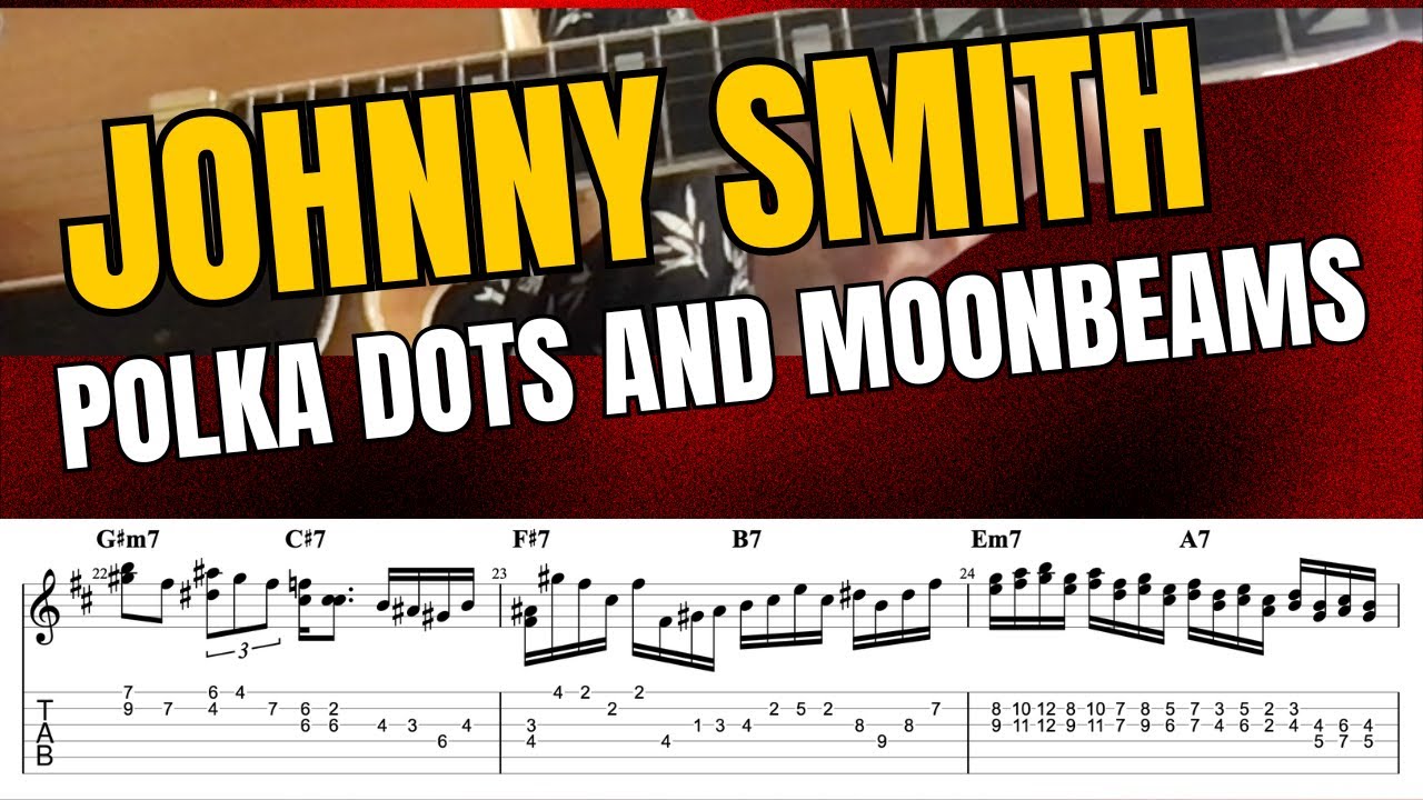 Polka Dots and Moonbeams - Johnny Smith | Transcription | free PDF for Subscribers + Backing Track