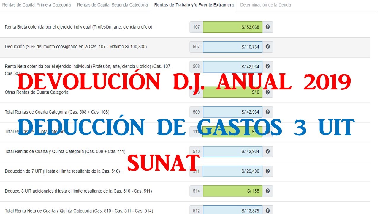 Devolución Renta Anual 2019 | Formulario Virtual 709