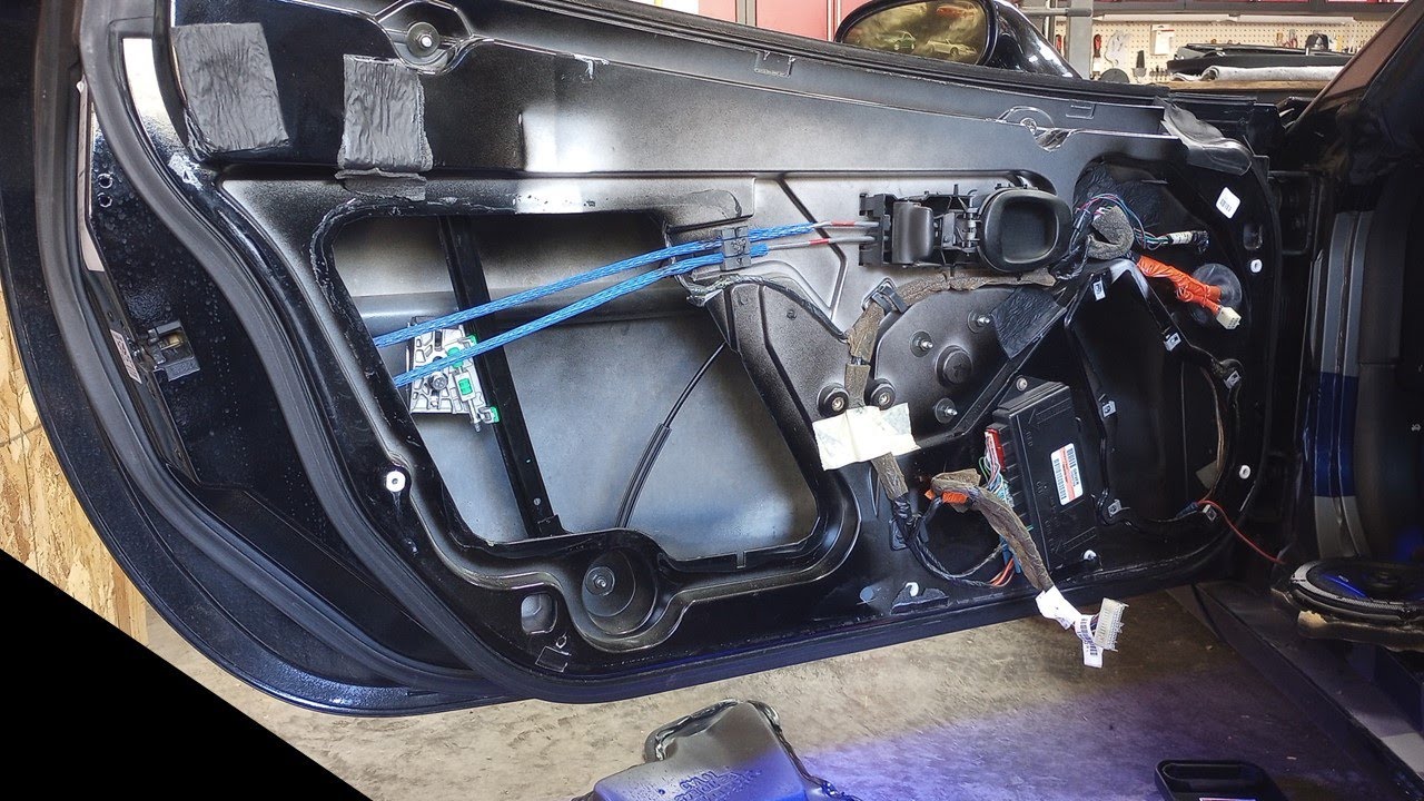 How to Replace C5 Corvette Door Window Motor Regulator Module