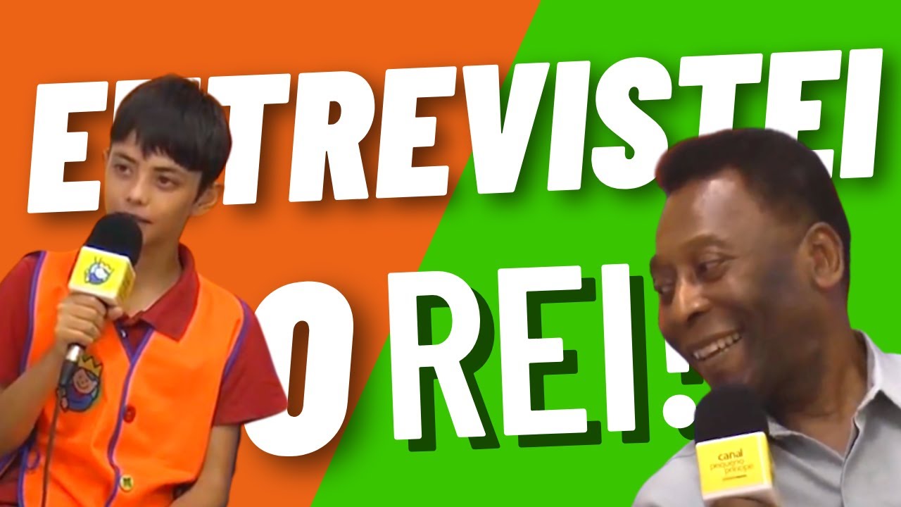 Entrevista Pelé ao canal Pequeno Príncipe