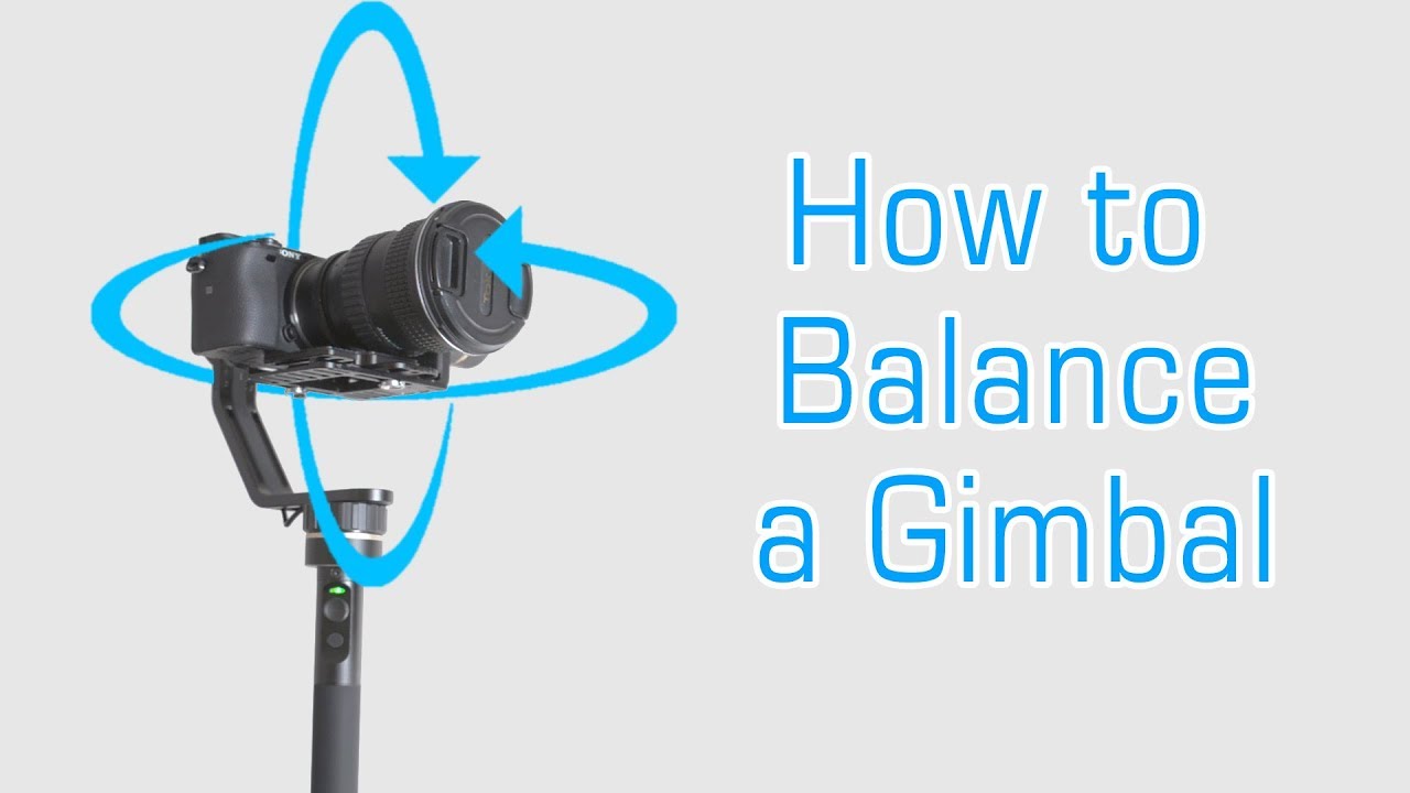 Feiyutech MG V2 - How to balance your gimbal