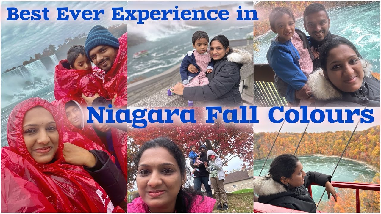Niagara Falls in Autumn Season🍂!!!|Most Beautiful Season in Canada🇨🇦|​⁠@AswinisLifestyle
