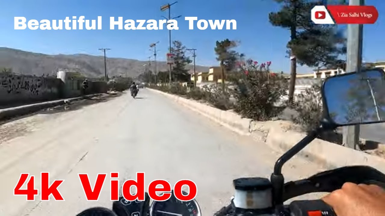 Hazara Town to Spini Road (Ganj) on Bike - Zia Salhi Vlogs