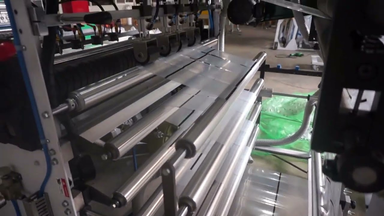 Multiple Lanes Pre-opened Automatic Bag Making Machine