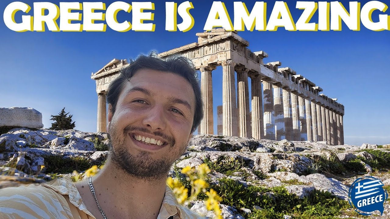 We explored Athens!  (This city will surprise you)*4K vlog*