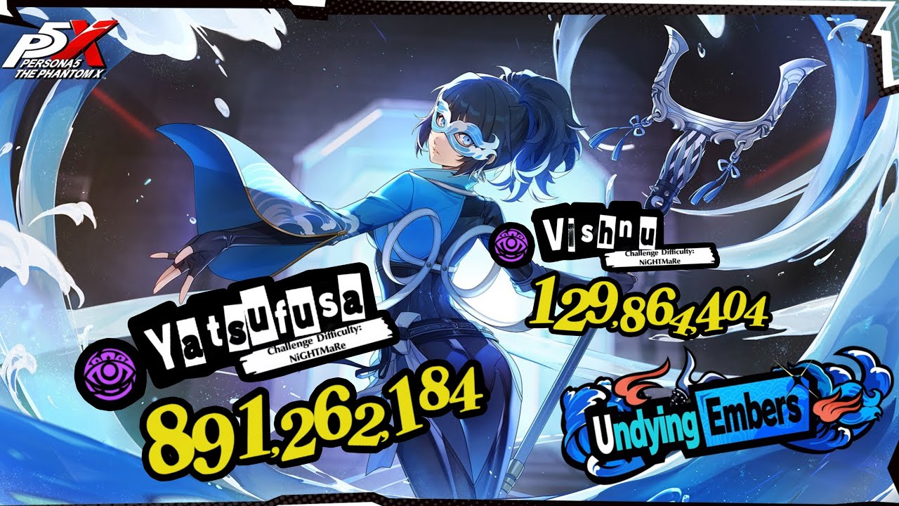 Top 1% Version 3.2.3 Guild Boss Guide (DoD | Yatsufusa, Vishnu) - Persona 5: The Phantom X