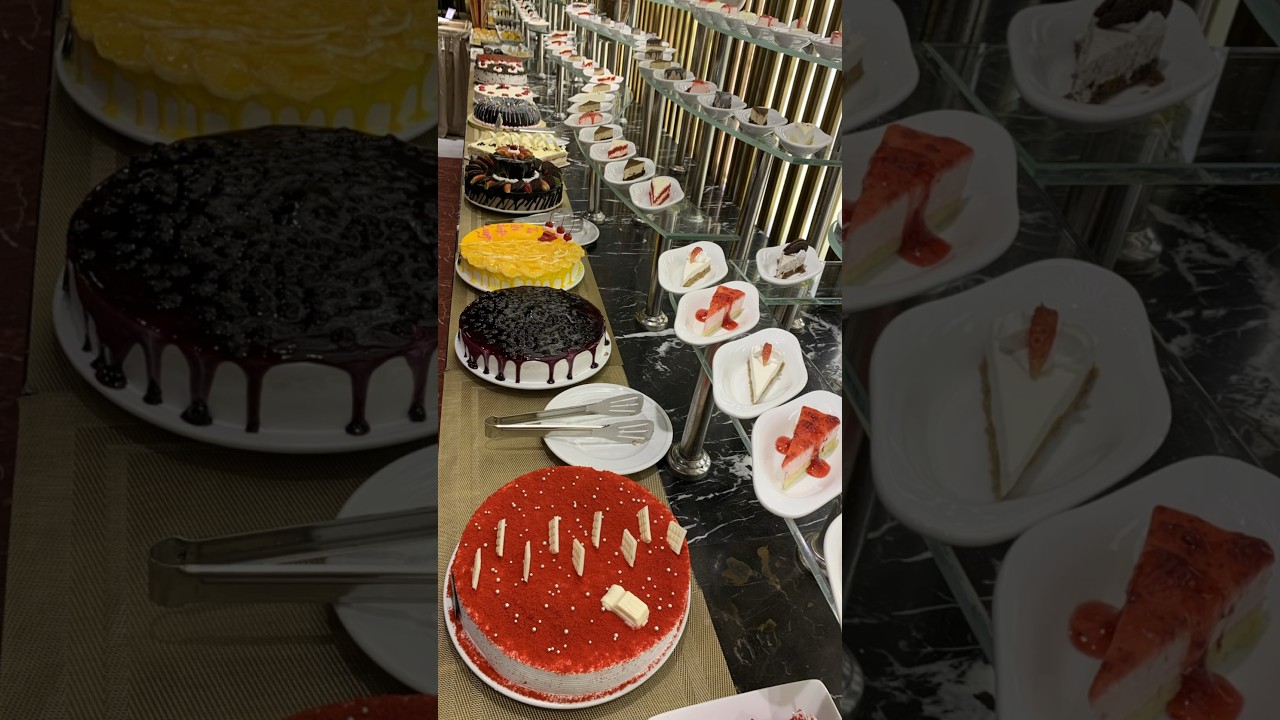 1999 Tk Unlimited Whole Cake Dessert Buffet in 2025 || #dessert #cake #buffet #food #2025 #shorts