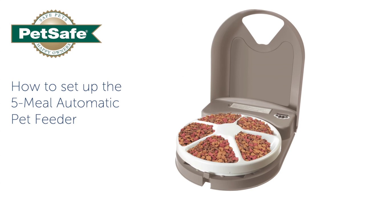 How To Setup Your PetSafe&reg; 5-Meal Automatic Pet Feeder