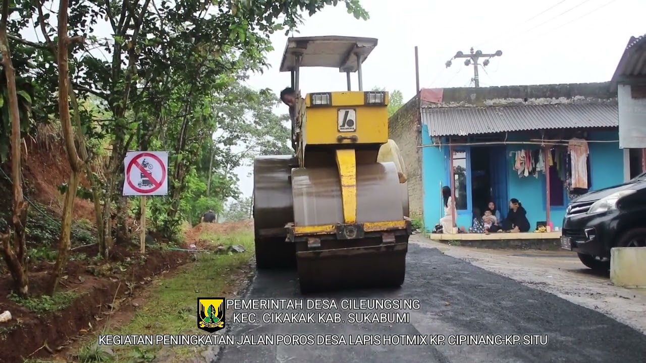 PENINGKATAN JALAN POROS DESA LAPIS HOTMIX KP. CIPINANG-KP. SITU