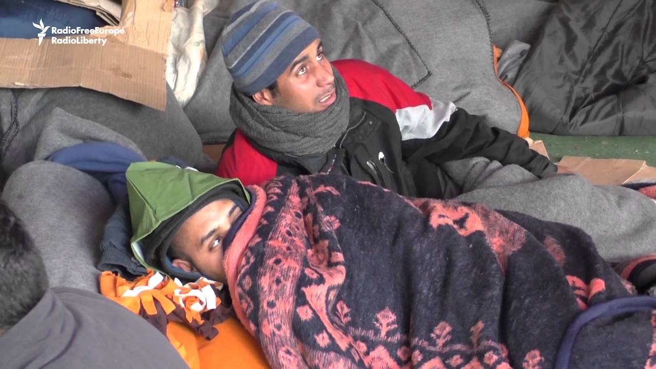Belgrade Bus Shelter Is Home For Migrants Stuck In Serbia
