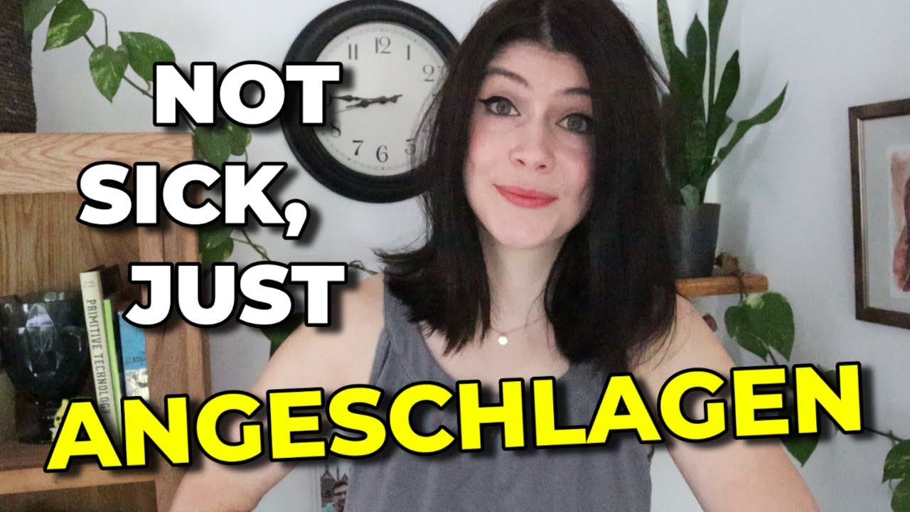 Feeling off? Say it LIKE A GERMAN!