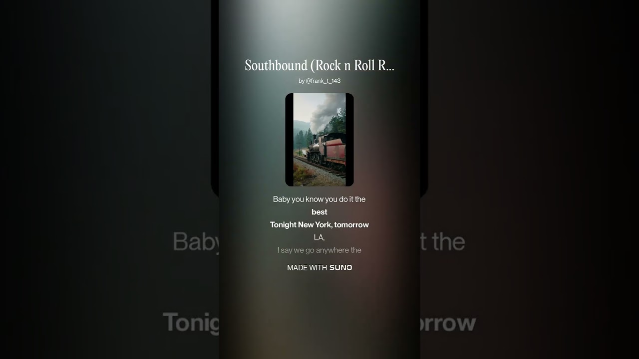 Southbound (Rock n Roll Railroad Train)