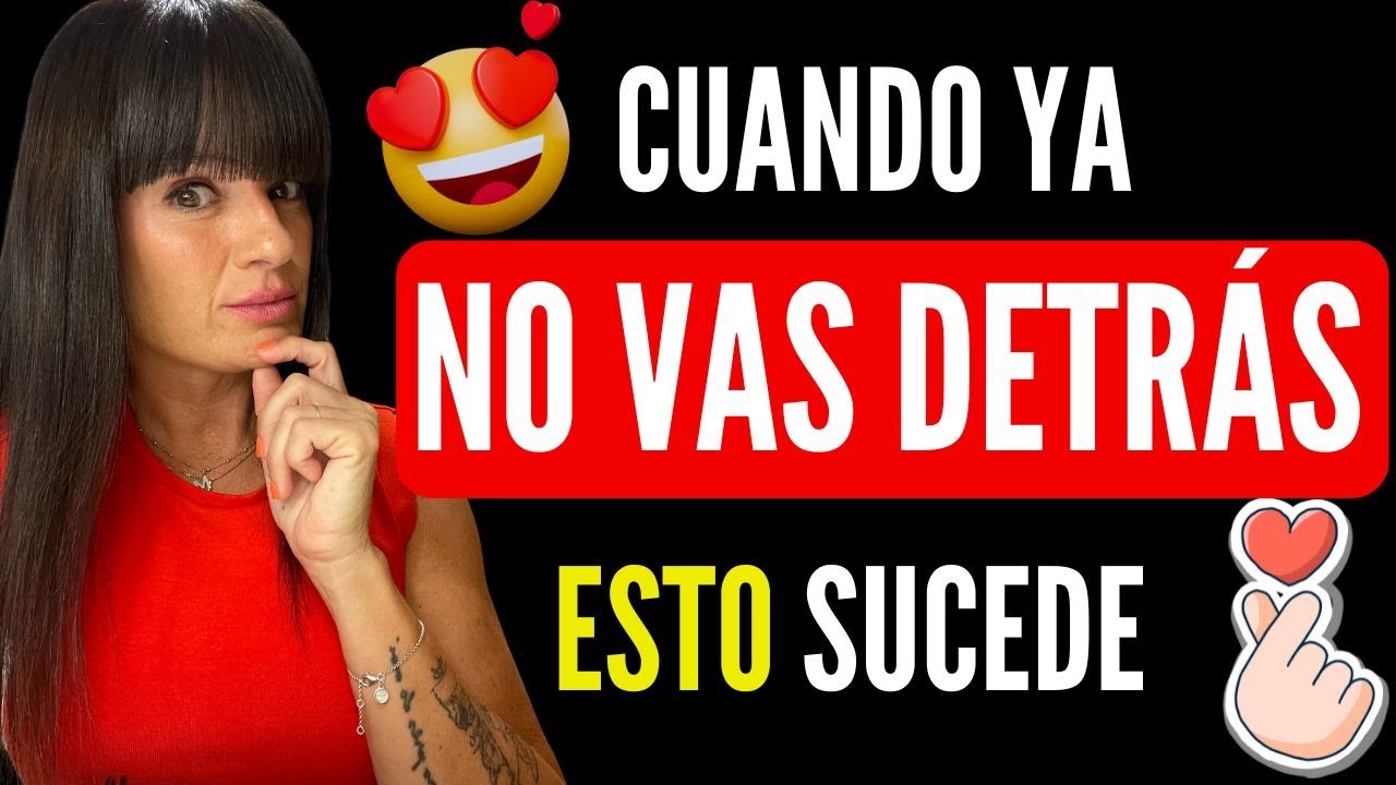 Cuando ya NO VAS DETR&Aacute;S, esto sucede!