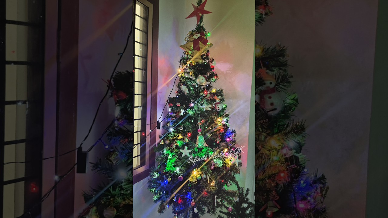 6ft Christmas tree unboxing🎄| Christmas tree making |#christmasdecoration #christmastree #viral