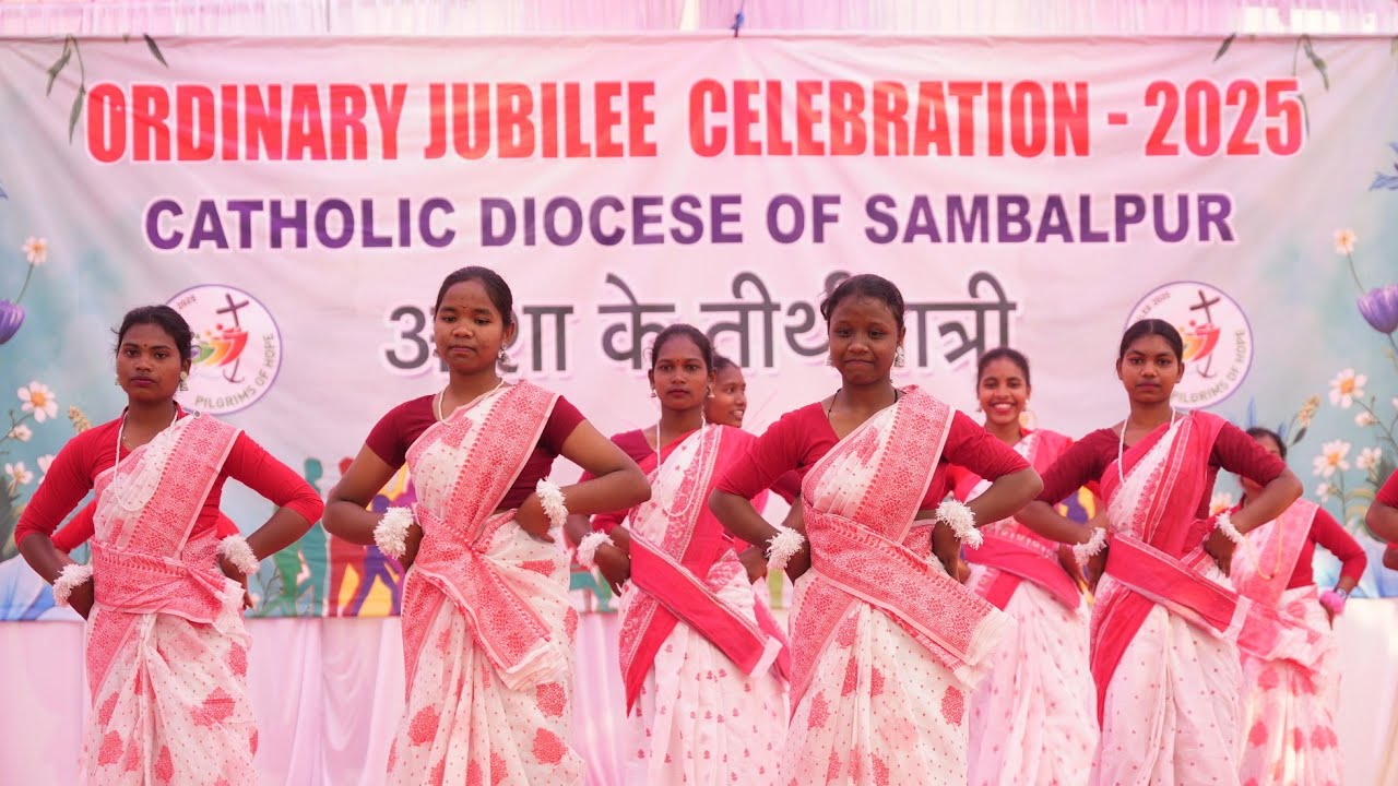 Jubilee 2025 Celebration. Asha ke Tirthyatri. Sambalpur Diocese. Diocese Level Jubilee Celebration. 