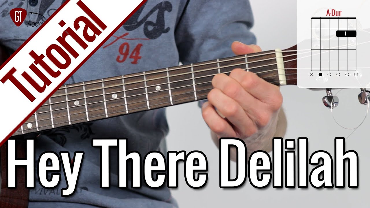 Plain White T's - Hey There Delilah | Gitarren Tutorial Deutsch