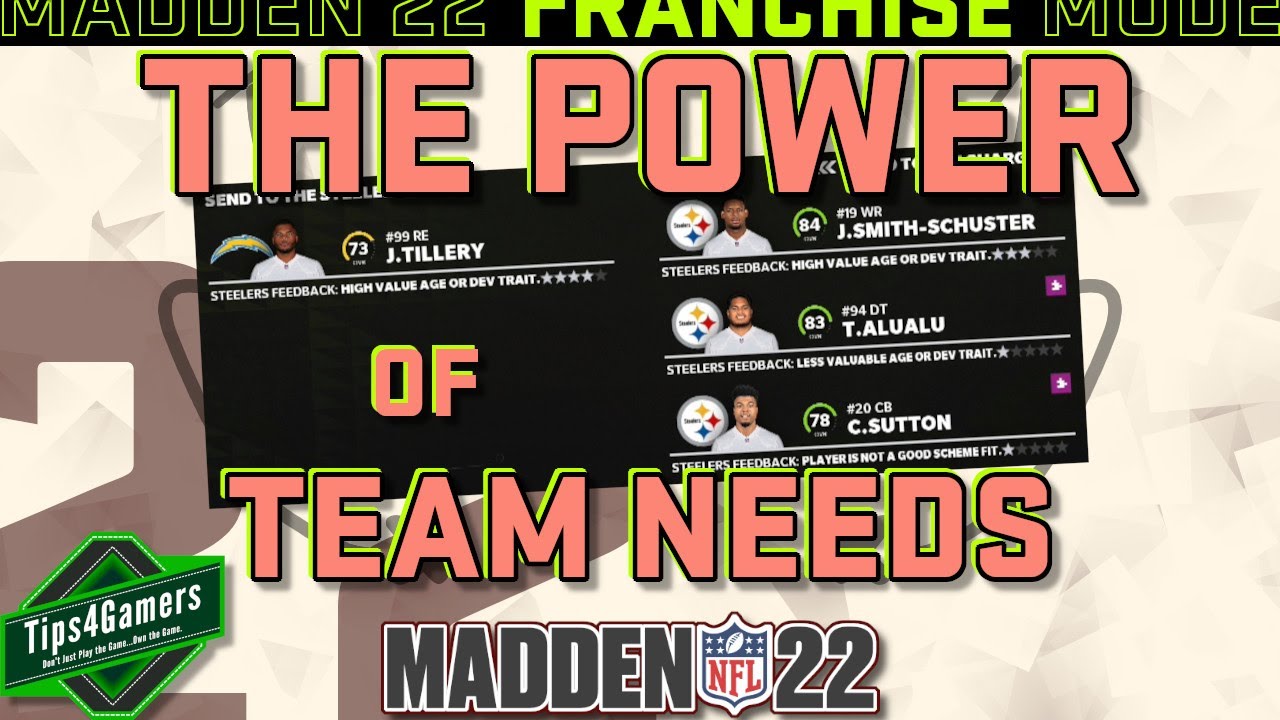 Madden 22: Abuse the Team Needs | Madden 22 Trade Tips