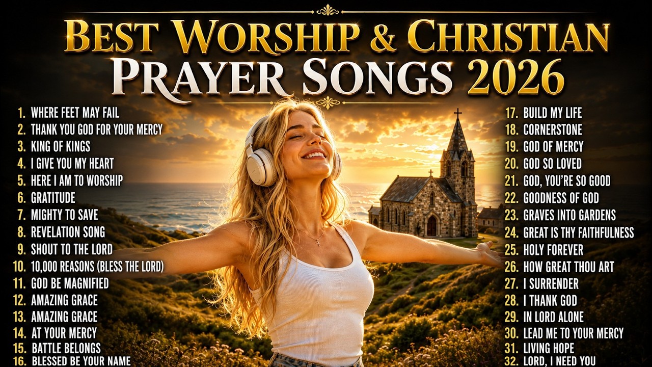 Worship Music 2026, Top Praise And Worship Songs 2026 Playlist, Nonstop Christian Songs - Oceans