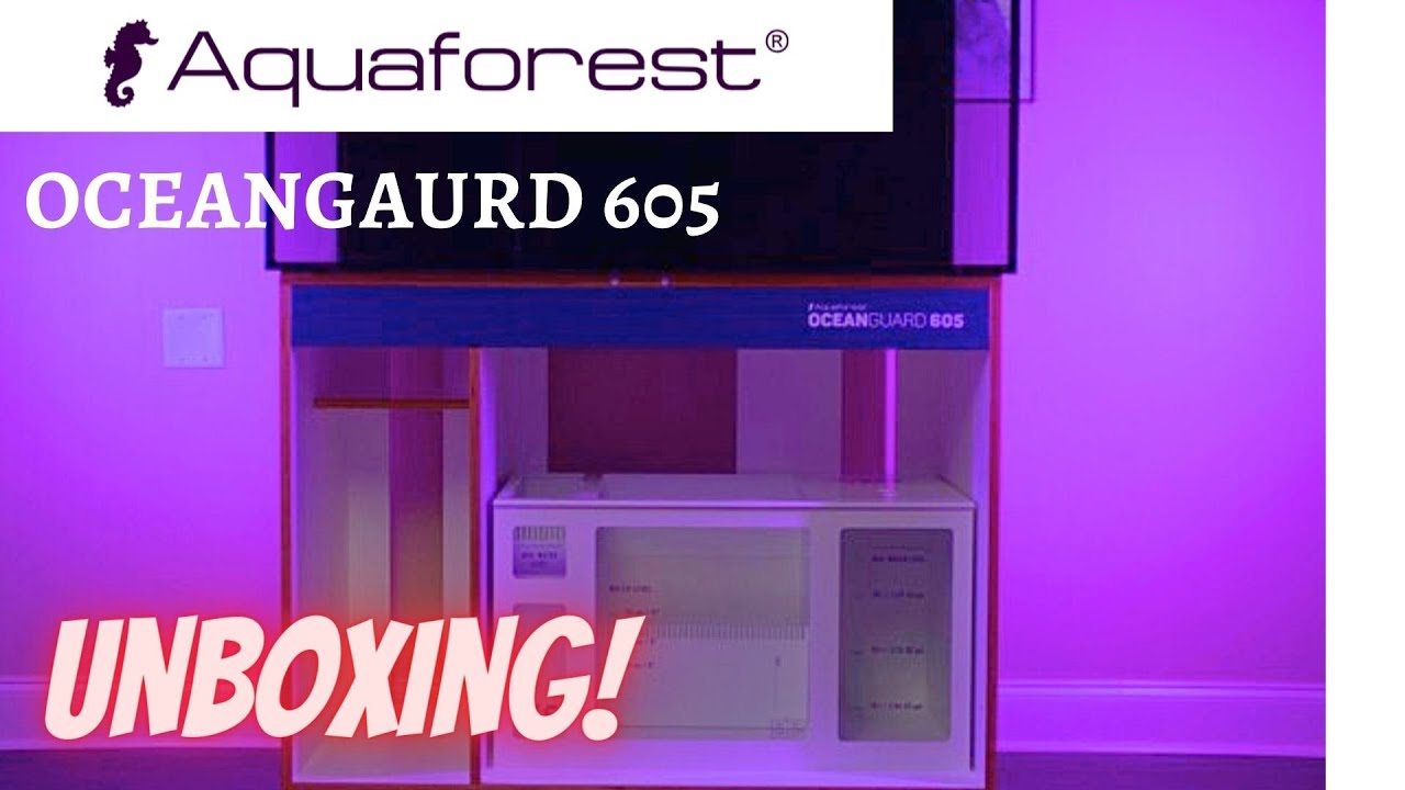 Aquaforest Oceangaurd 605 UNBOXING #reeftank #aquarium #unboxing