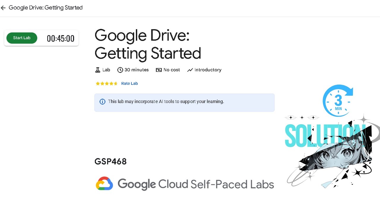 Google Drive: Getting Started | #qwiklabs | #GSP468