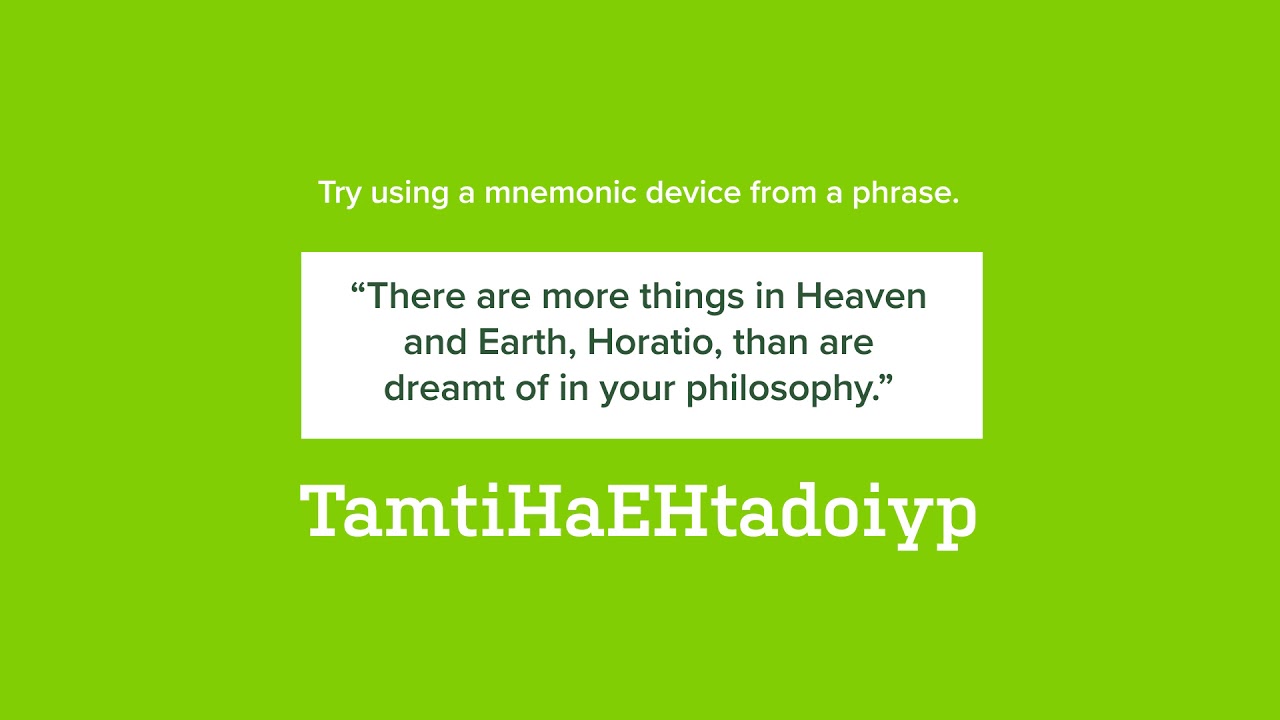 Create a Secure Passphrase