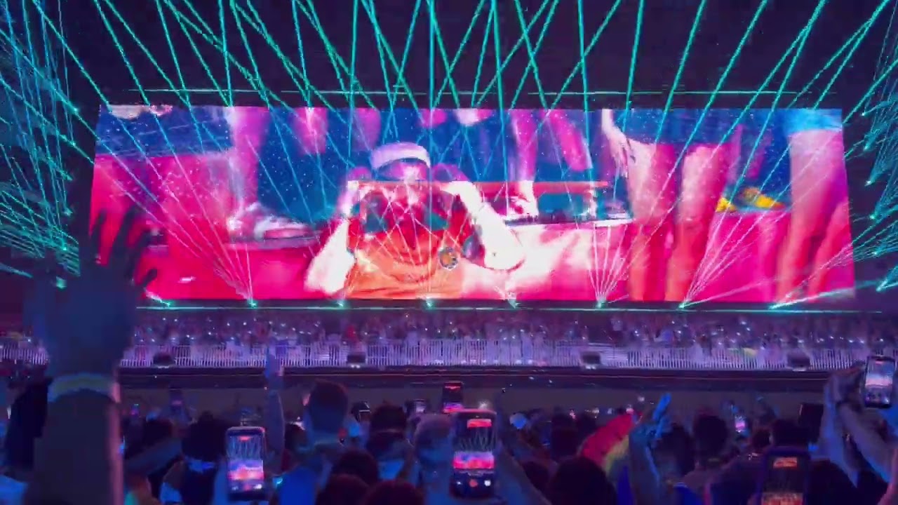 Bad Bunny en vivo São Paulo - Tití Me Pregunto