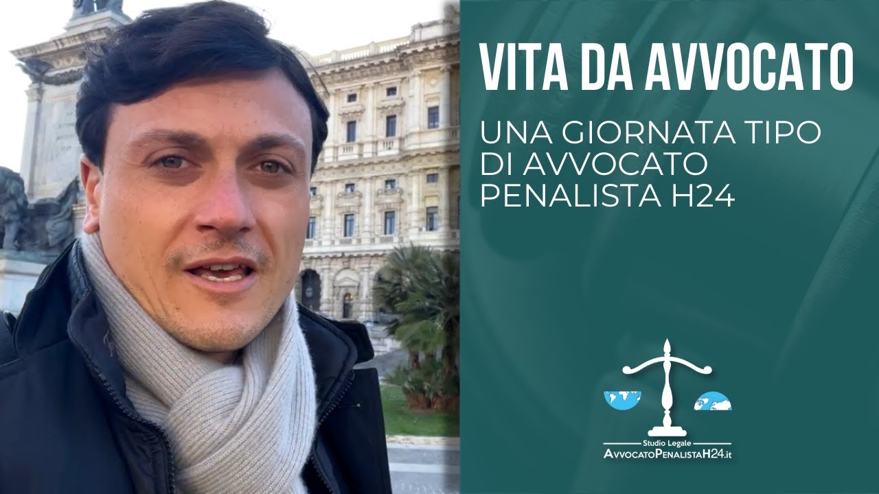 Vita da Avvocato: una giornata tipo di Avvocato Penalista H24 ⚖ Vlog