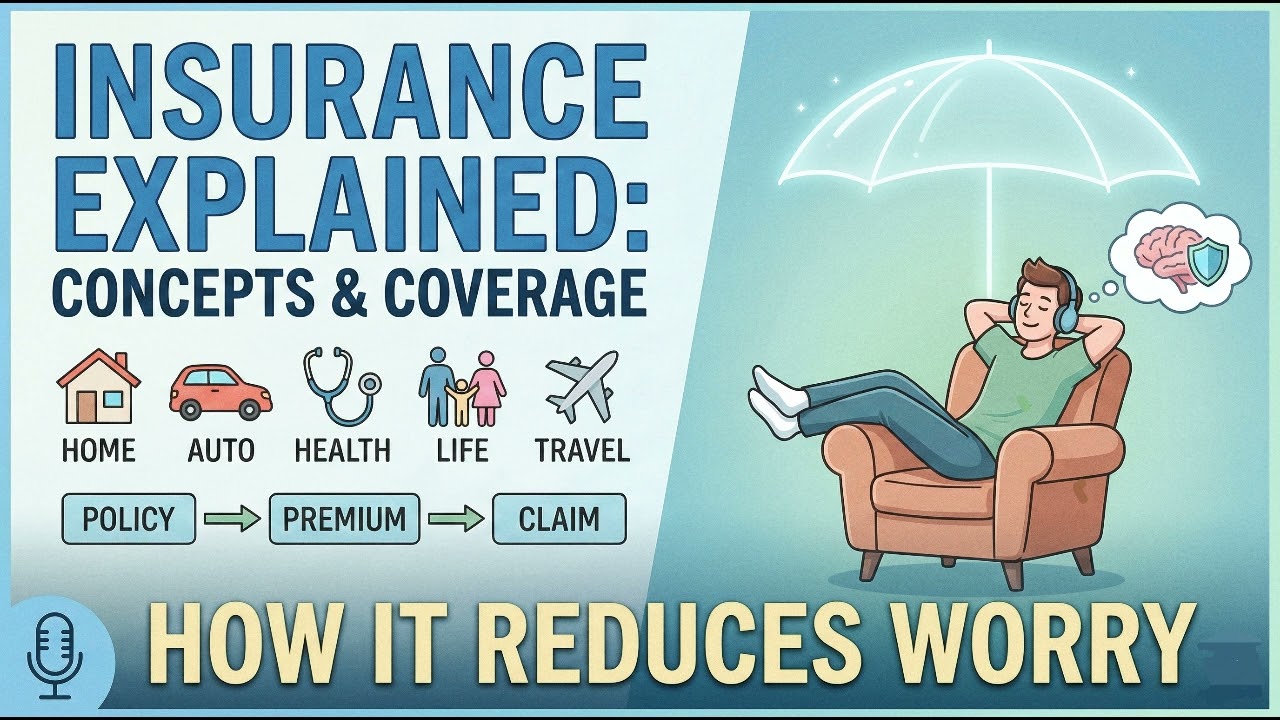 Insurance: Concepts? How does it Work? ||Economy || Premium, Peril, Risk, Asset, Economy of What-If?