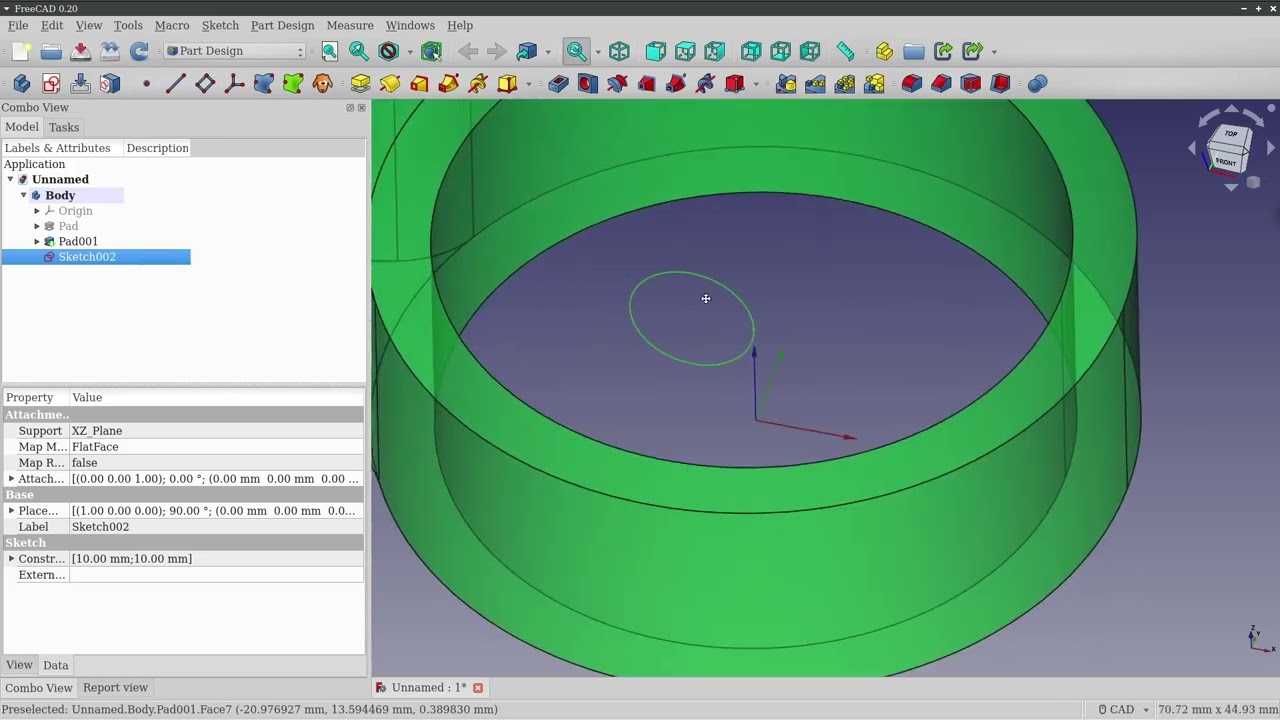 FreeCAD - Model Mania 2015 Phase 1