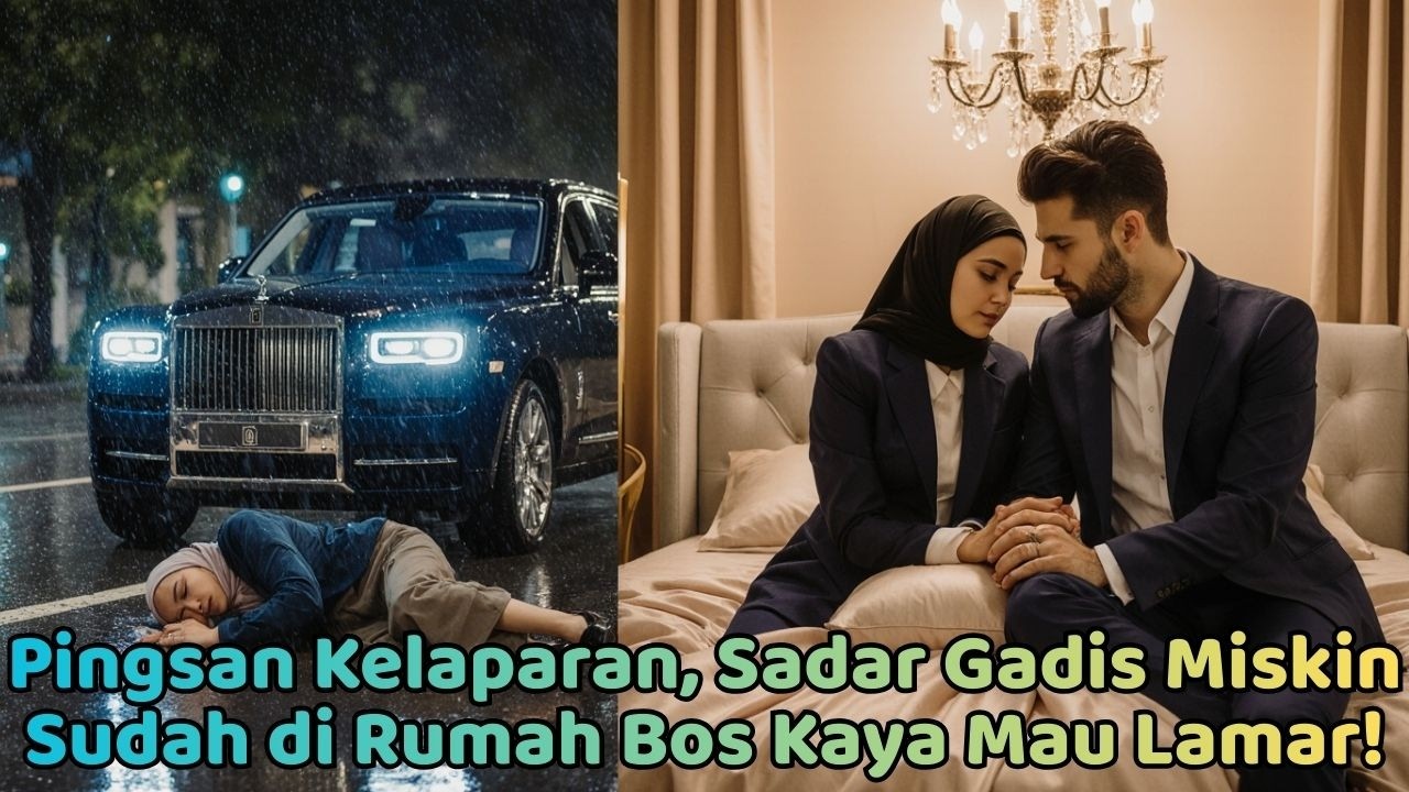Pingsan Kelaparan, Sadar Gadis Miskin Sudah di Rumah Bos Kaya Mau Lamar!