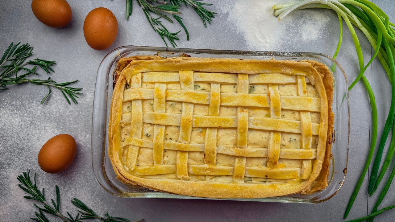 Chicken Pie with Bakery-Style Lattice Top
