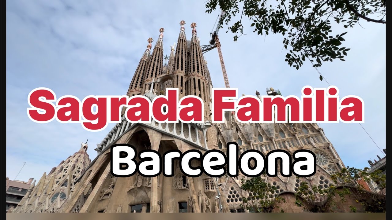 SAGRADA FAMILIA (Barcelona) | Full tour in 4K (exterior + interior)