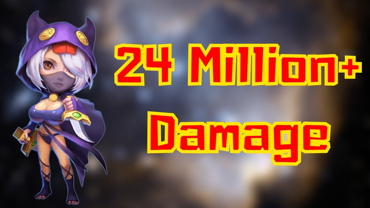 Strongest Assassin in the Game 24 Million+ Damage | Castle Clash #ASG