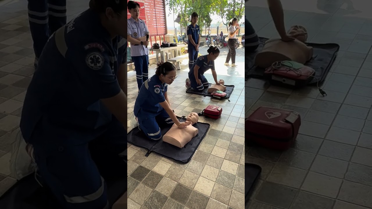 ดูครบจบหลักสูตร CPR  #CPR #ฟื้นคืนชีพ #ช่วยชีวิต