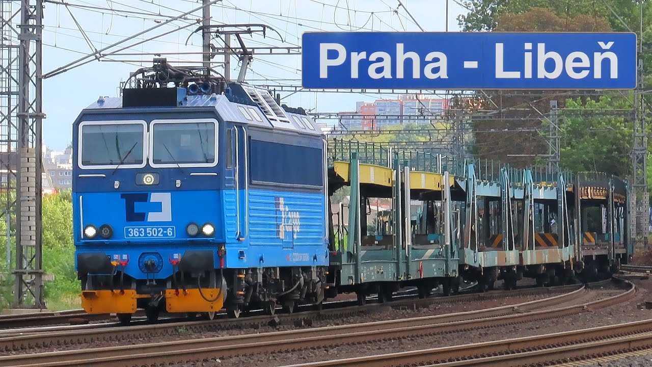Trains at Praha Libeň | 16th September 2025