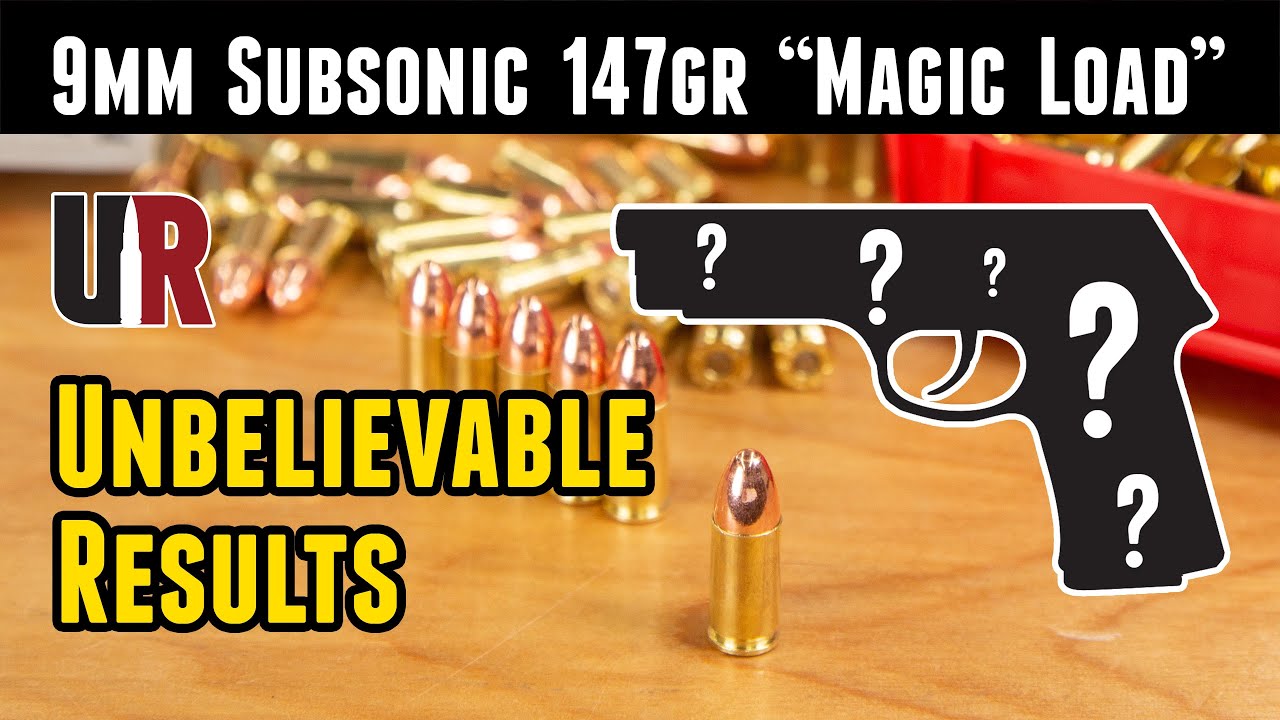 9mm 147gr Subsonic 