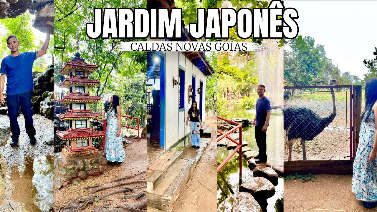 ESSE LUGAR E LINDO DEMAIS JARDIM JAPONÊS EM CALDAS NOVAS GOIAS 