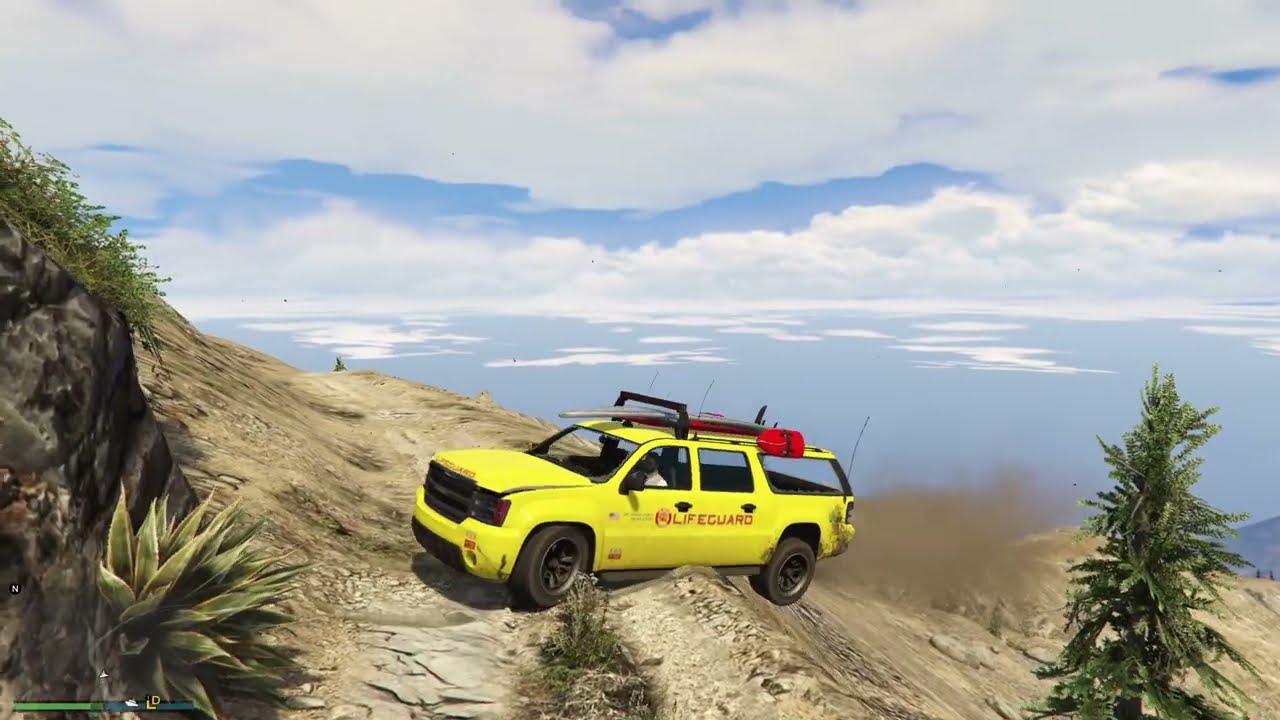 Can this lifeguard vehicle climb mount chiliad? | Cj`s chiliad climb | Ep 3