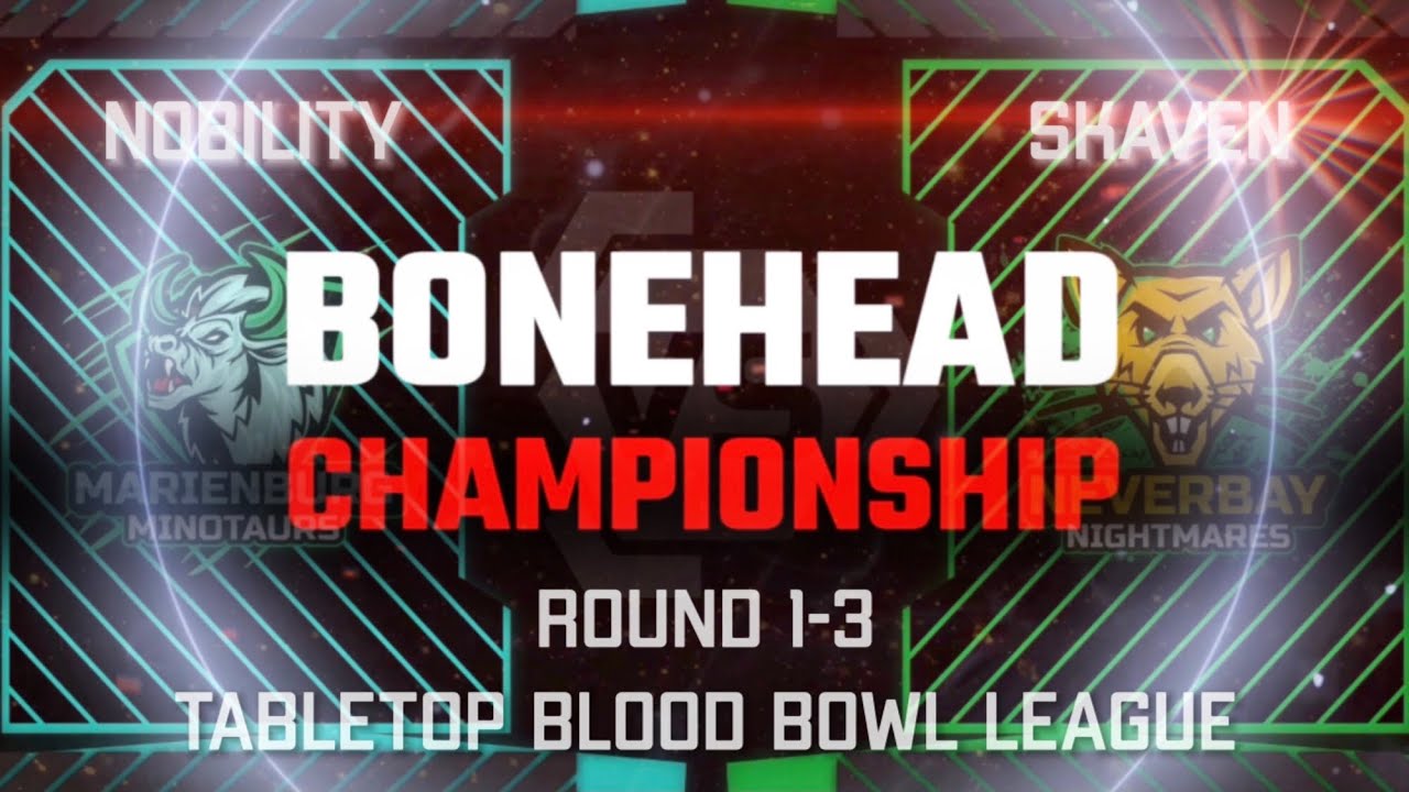 Imperial Nobility vs Skaven! Bonehead Championship - Round 1, Match 3! (Tabletop Blood Bowl)