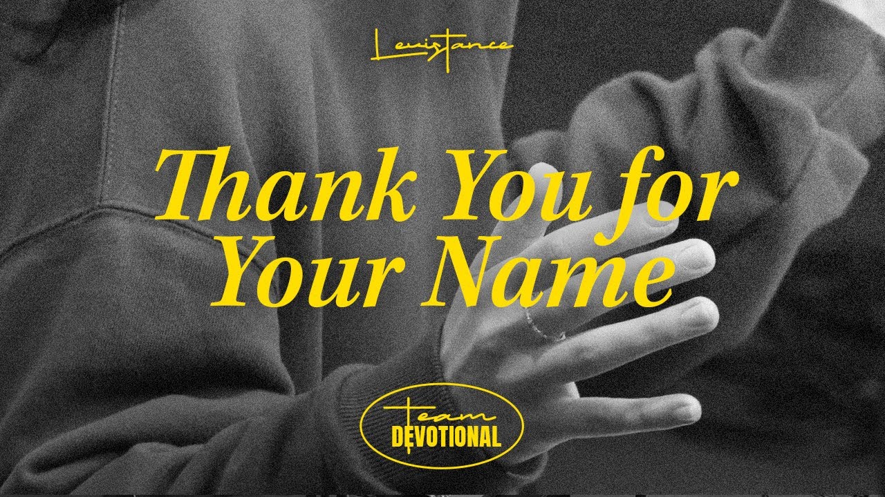 [임재적예배/OPR] LEVISTANCE(레비스탕스)