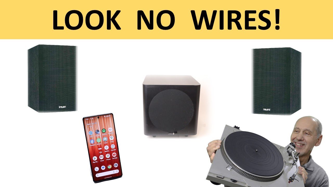 DIY: Wireless WiFi Stereo | No Wires Between Components!