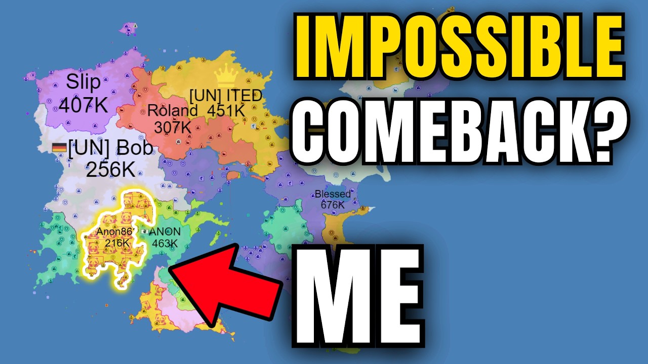I tried this map for the FIRST TIME and it was a SURPRISING GAME! | OpenFront.io