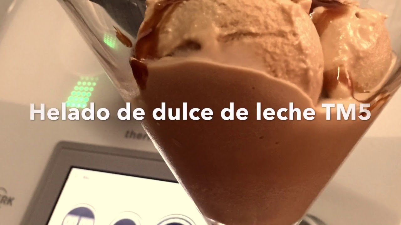 Helado de dulce de leche | Recetas Thermomix