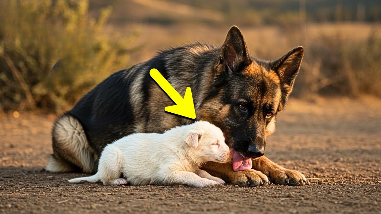 Rođen je rijedak njemački ovčar… a ono što se dogodilo poslije šokiralo je i veterinare