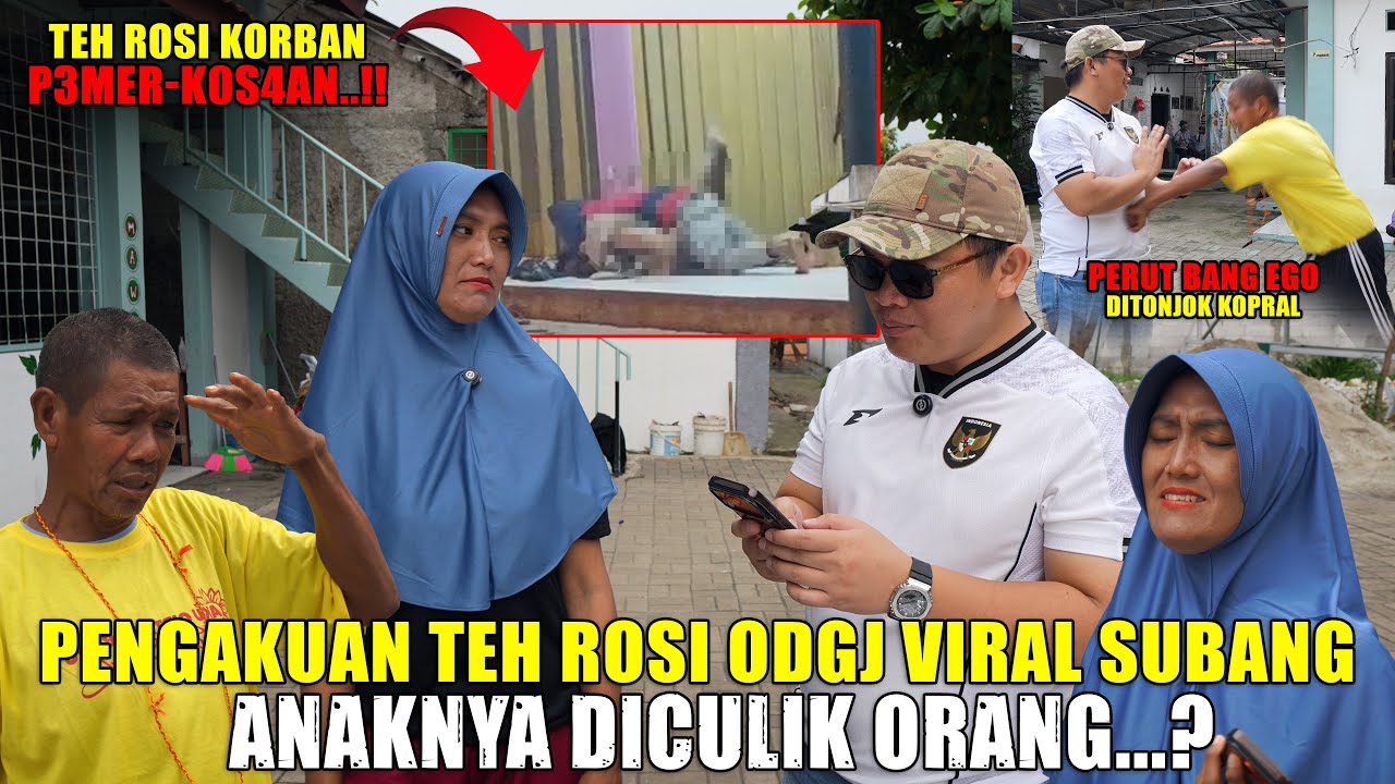 FAKTA BARU !! PENGAKUAN TEH ROSI OD9J VIRAL KORBAN P3LEC3H4N PAGADEN SUBANG, ANAKNYA D!CULIK ⁉️