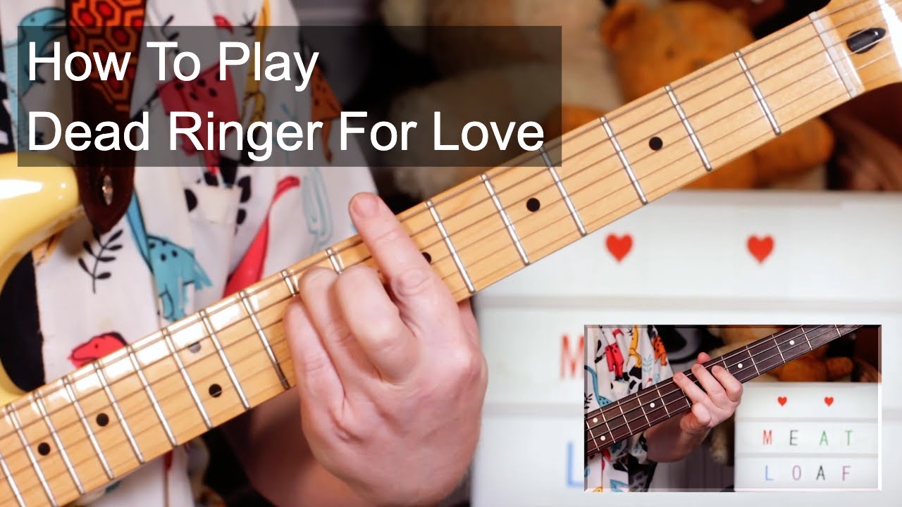 'Dead Ringer For Love' Meat Loaf & Cher Guitar & Bass Lesson