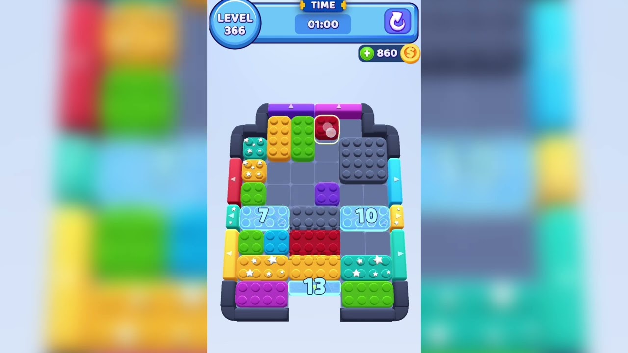 Color Block Jam Level 366 Walkthrough Solution